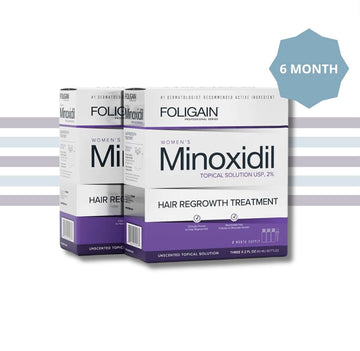 Foligain lotion 2% 6 months for women
