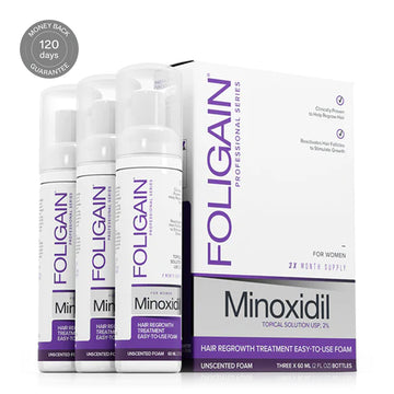 Foligain foam 2% 3 months for women
