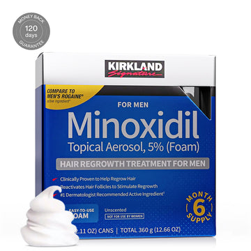 Minoxidil Schaum 5% 6 Monate für Männer