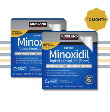 Kirkland 5% foam 12 months for men
