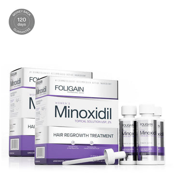 Foligain lotion 2% 6 months for women