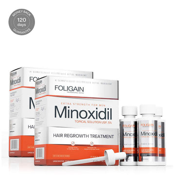 Foligain lotion 5% 6 months for men