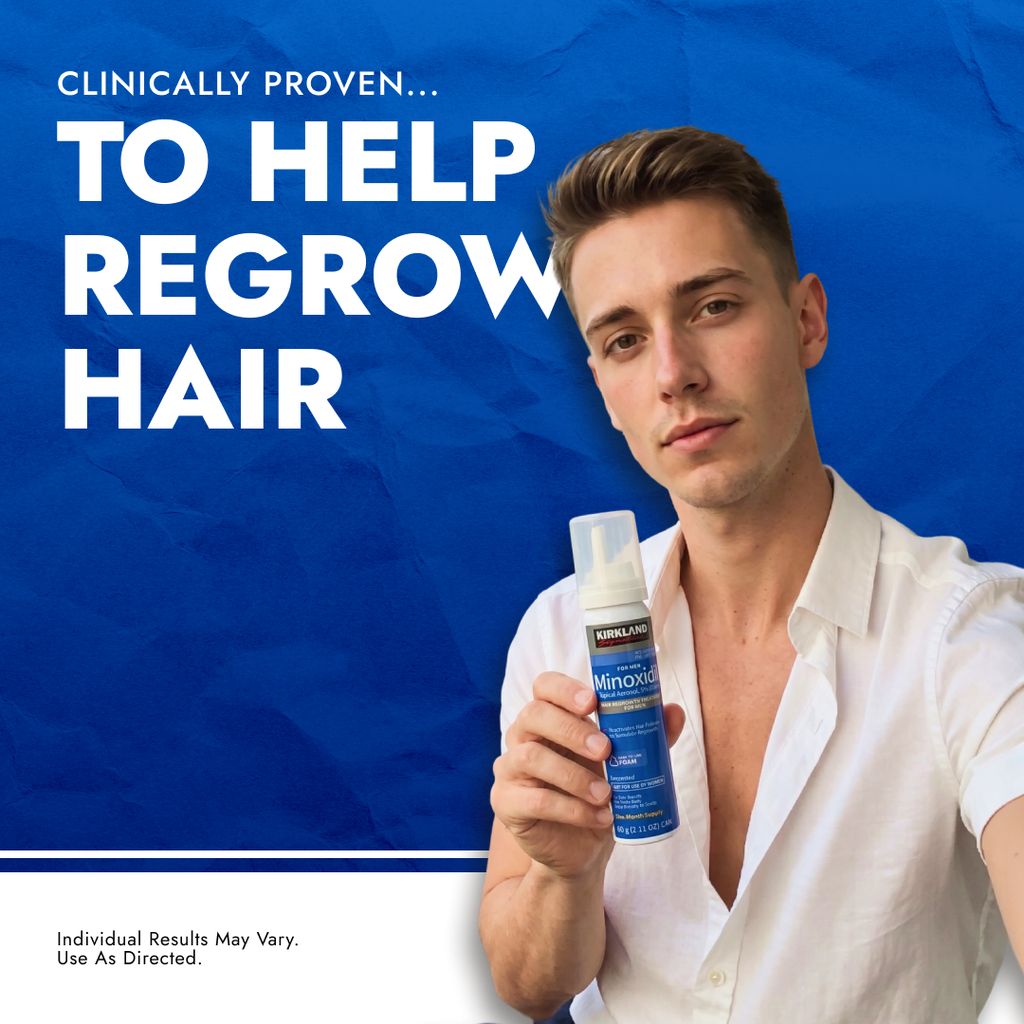 Kirkland foam 5% 3 months for men
