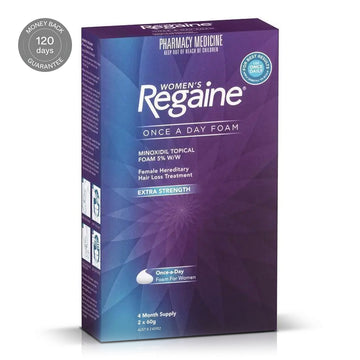 Regaine foam 5% 4 months for women