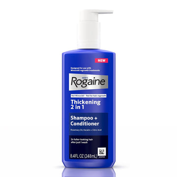 ROGAINE Shampoo + Spülung für Männer zur Haarverdichtung (2-in-1)