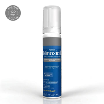 Espuma de Minoxidil 5% 1 Mes Para Hombres